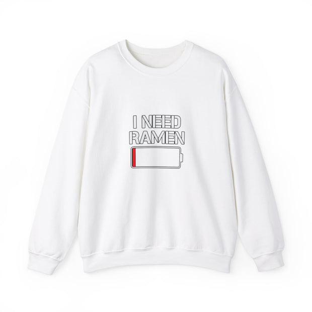 I Need Ramen Unisex Heavy Blend™ Crewneck Sweatshirt