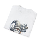 New Year Gnome Unisex Softstyle T-Shirt