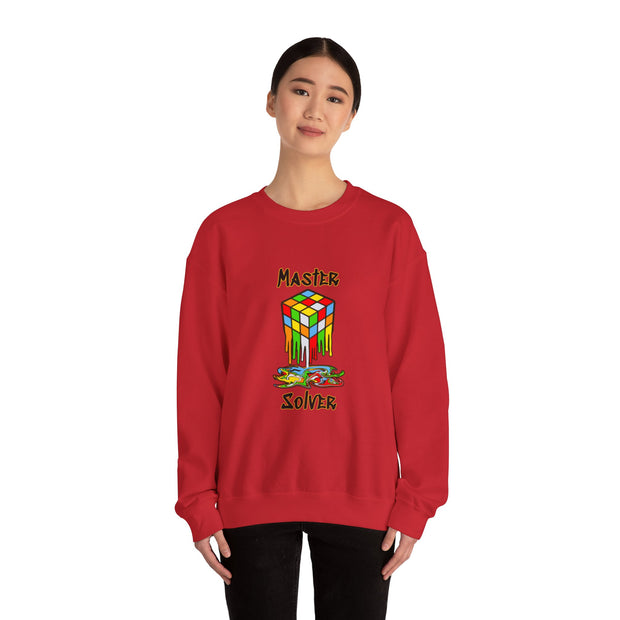 Rubik Cube Unisex Heavy Blend™ Crewneck Sweatshirt