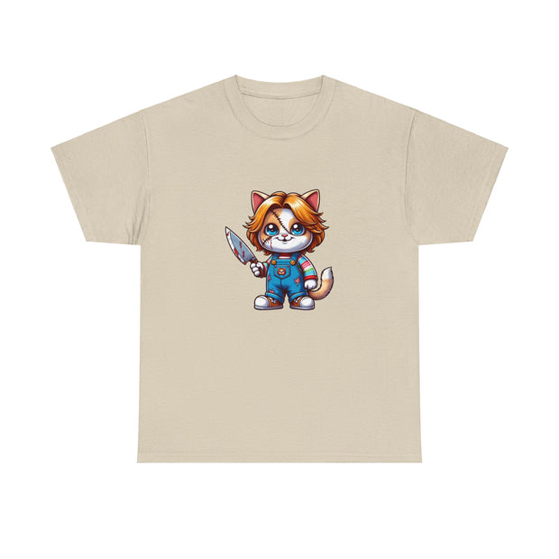 Horror Movie Cats Unisex Heavy Cotton Tee