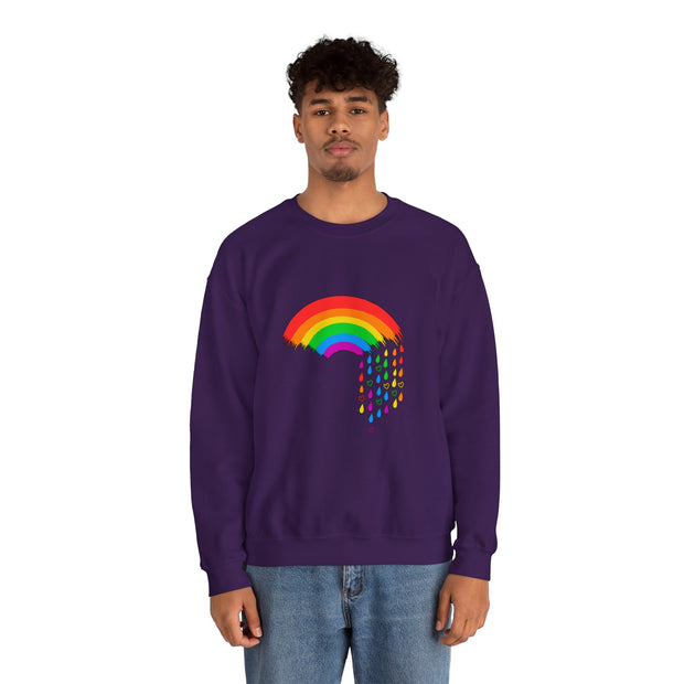 Raining Pride Unisex Heavy Blend™ Crewneck Sweatshirt