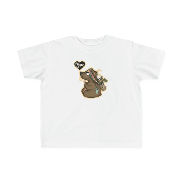 Love baby bear Toddler's Fine Jersey Tee
