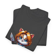 Horror Movie Cats Unisex Heavy Cotton Tee