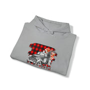 Christmas truck Unisex Heavy Blend™ Hooded Sweatshirt