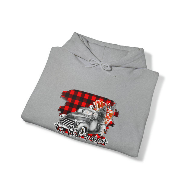 Christmas truck Unisex Heavy Blend™ Hooded Sweatshirt