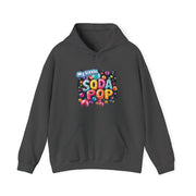 My Little Soda Pop Hooded Sweatshirt, Trendy Unisex Pullover, Fun Gift for Teens, Casual Wear, Comfortable Street Style