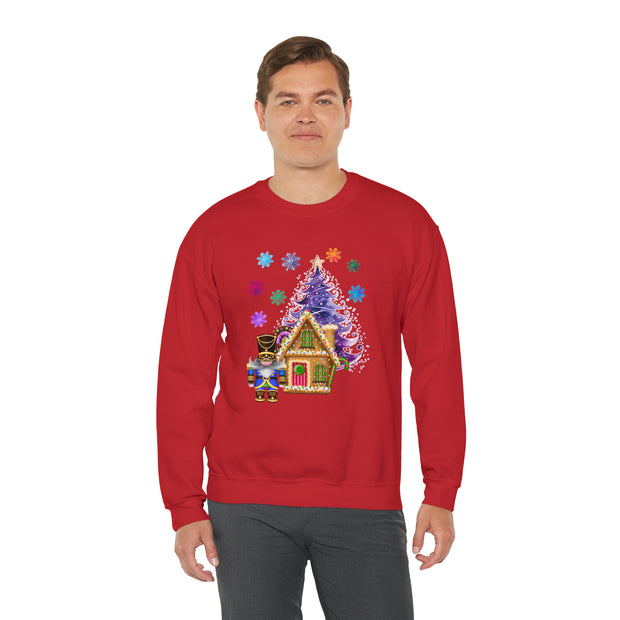 Gnome Nutcracker Unisex Heavy Blend™ Crewneck Sweatshirt