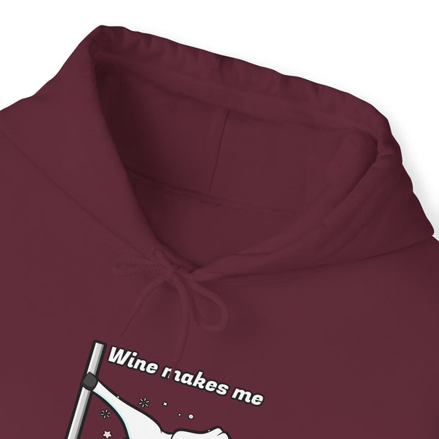 Unicorn Wine Unisex Heavy Blend™ Hooded Sweatshirt