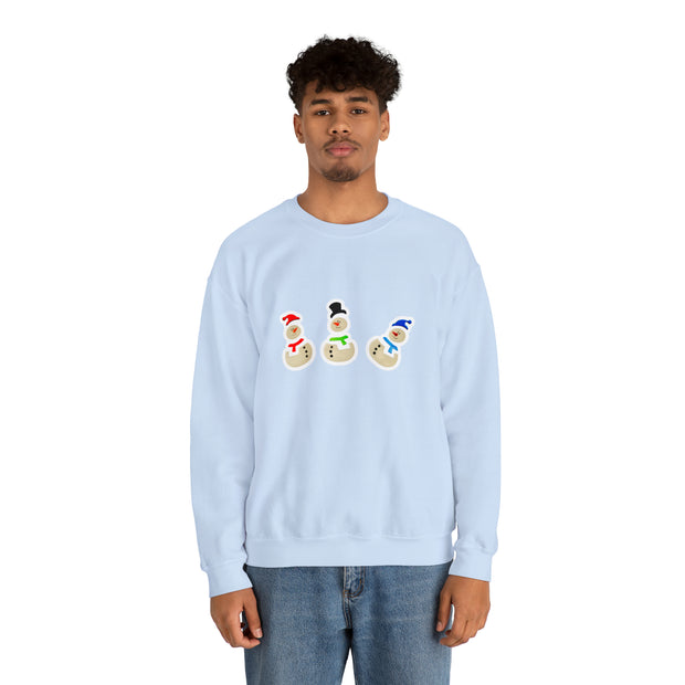 Snowmen Unisex Heavy Blend™ Crewneck Sweatshirt