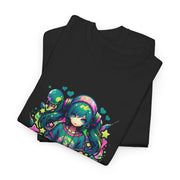 Graffiti Anime Girls Unisex Heavy Cotton Tee
