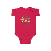 Christmas Gnomes Infant Fine Jersey Bodysuit