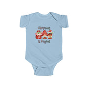 Christmas Gnomes Infant Fine Jersey Bodysuit