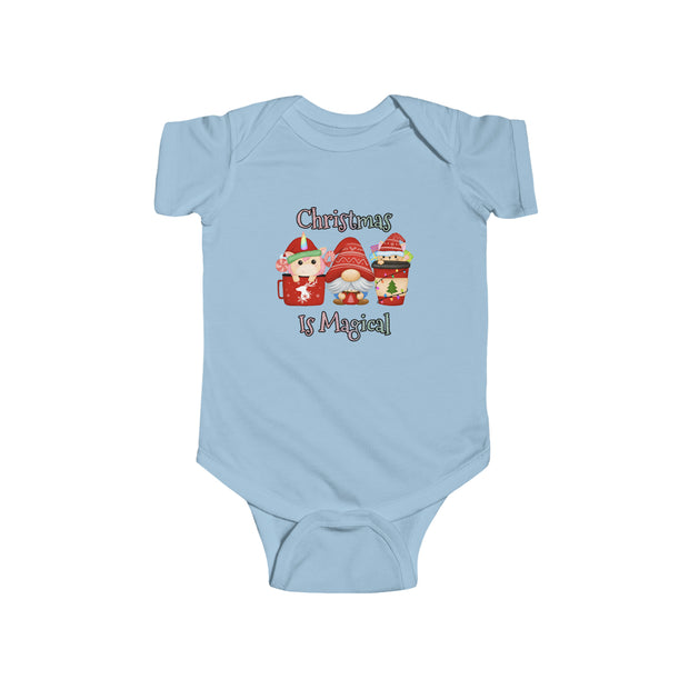 Christmas Gnomes Infant Fine Jersey Bodysuit