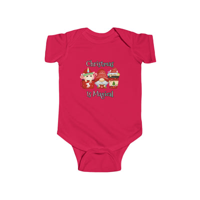Christmas Gnomes Infant Fine Jersey Bodysuit