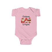 Christmas Gnomes Infant Fine Jersey Bodysuit