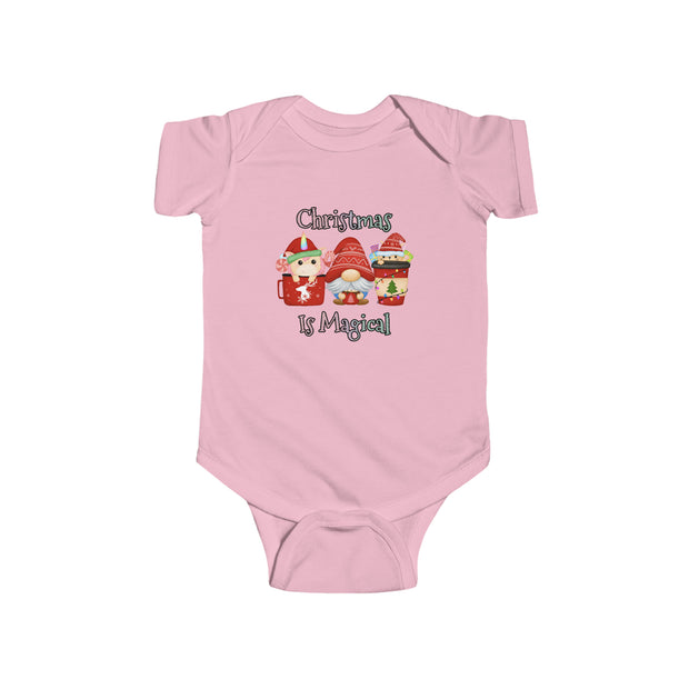 Christmas Gnomes Infant Fine Jersey Bodysuit