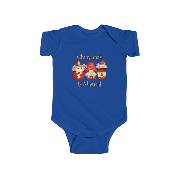 Christmas Gnomes Infant Fine Jersey Bodysuit