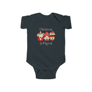 Christmas Gnomes Infant Fine Jersey Bodysuit