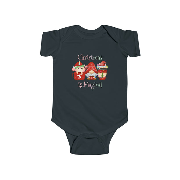 Christmas Gnomes Infant Fine Jersey Bodysuit