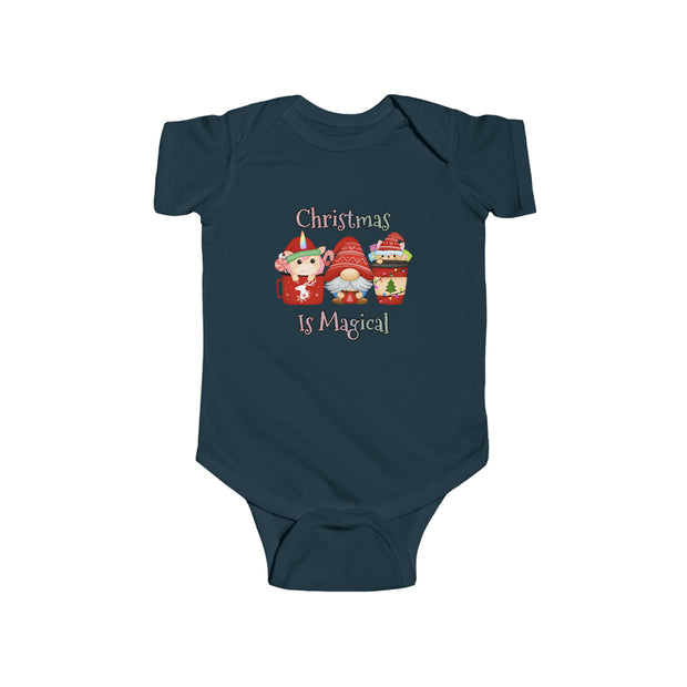 Christmas Gnomes Infant Fine Jersey Bodysuit