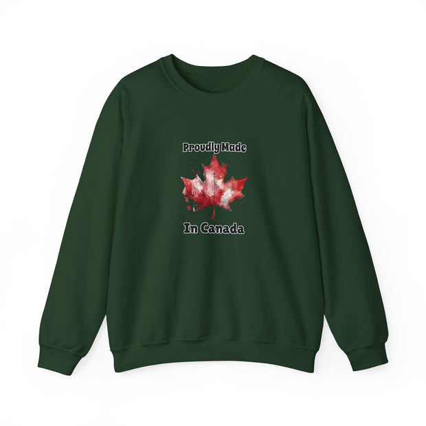 Proudly Made in Canada Unisex Heavy Blend™ Crewneck Sweatshirt