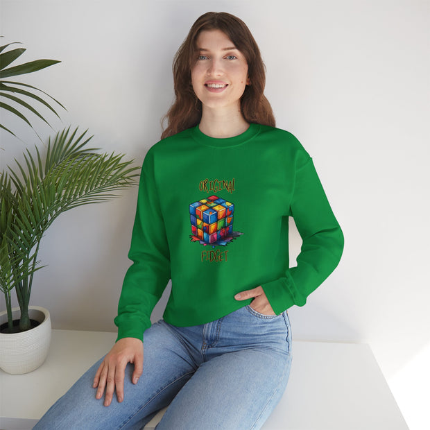 Rubik Cube Unisex Heavy Blend™ Crewneck Sweatshirt