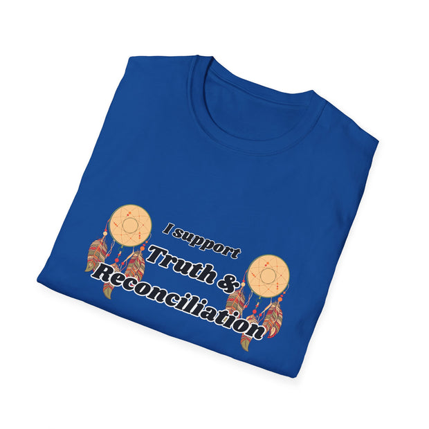 I Support Truth & Reconciliation Unisex Softstyle T-Shirt