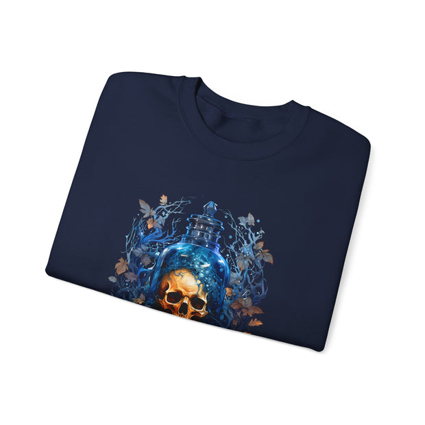 Bottled Skull Unisex Heavy Blend™ Crewneck Sweatshirt