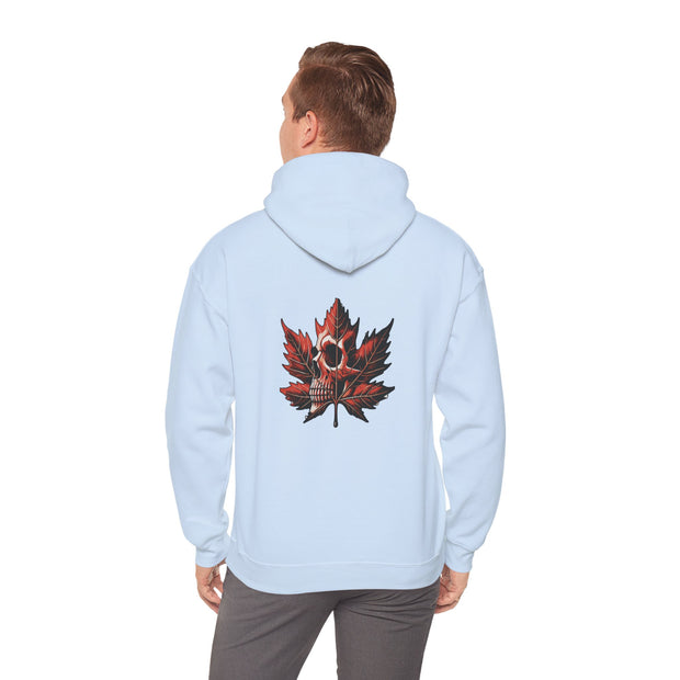 Maple Leaf Skull Unisex Heavy Blend™ Hooded Sweatshirt