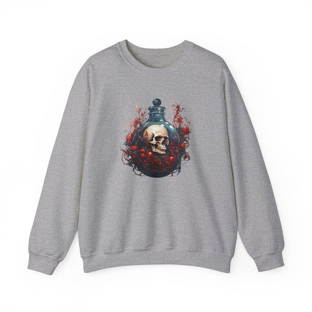 Bottled Skull Unisex Heavy Blend™ Crewneck Sweatshirt