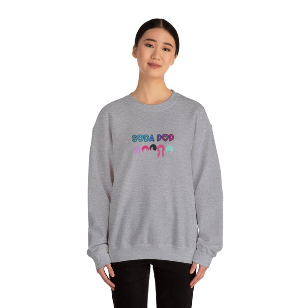 Soda Pop Crewneck Sweatshirt | Unisex Comfortable Top, Gift for Fathers Day, Cozy Fashion, Casual and Trendy Wear