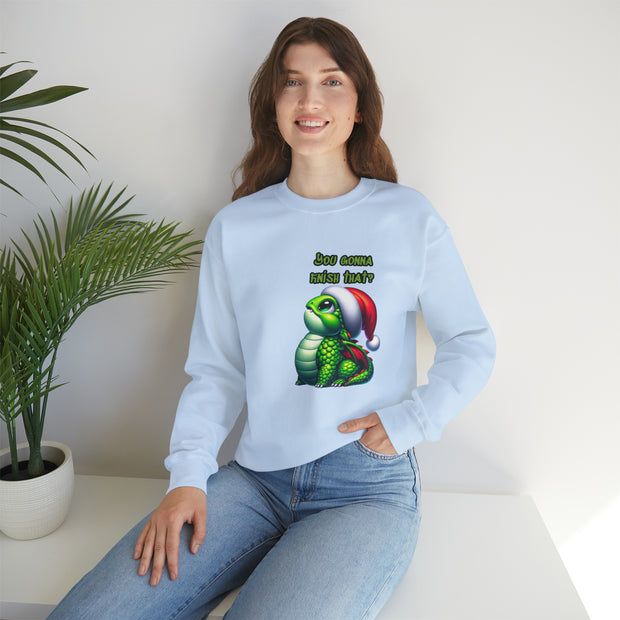 Christmas dragon Unisex Heavy Blend™ Crewneck Sweatshirt