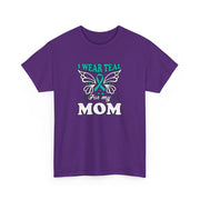 I Wear Teal Unisex Heavy Cotton Tee