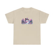 Pastel Snowman Unisex Heavy Cotton Tee
