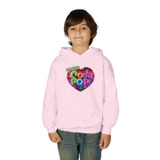 Youth Hooded Sweatshirt with Soda Pop Design, Fun Sweatshirt for Kids, Perfect Gift for Birthdays, Cozy Hooded Top, Great for Casual Wear