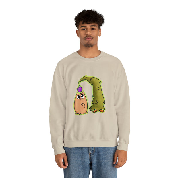 Christmas cat Unisex Heavy Blend™ Crewneck Sweatshirt