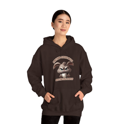 I Pretend that Coffee Helps Unisex Heavy Blend™ Hooded Sweatshirt