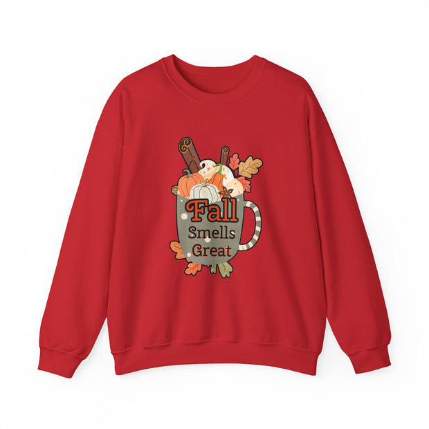 Fall Smells Great Unisex Heavy Blend™ Crewneck Sweatshirt