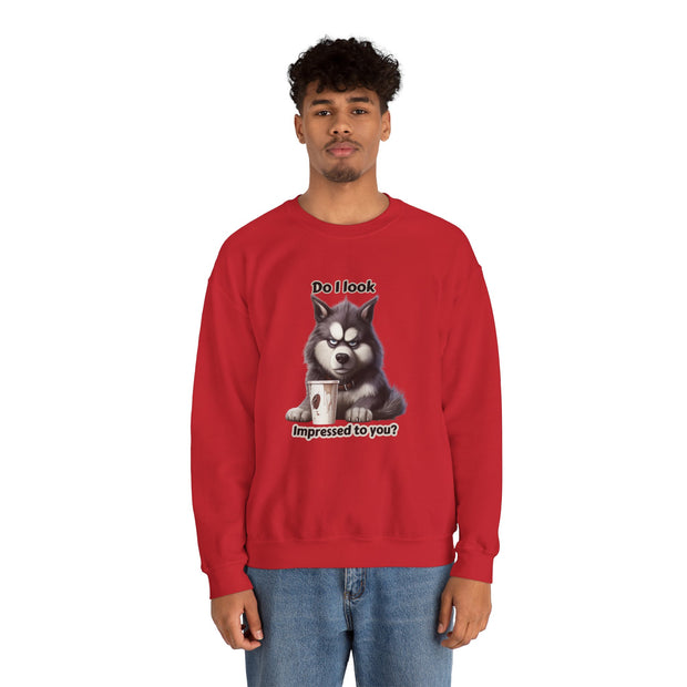 Grumpy Dog Unisex Heavy Blend™ Crewneck Sweatshirt