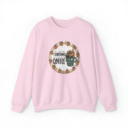 Christmas Coffee Unisex Heavy Blend™ Crewneck Sweatshirt