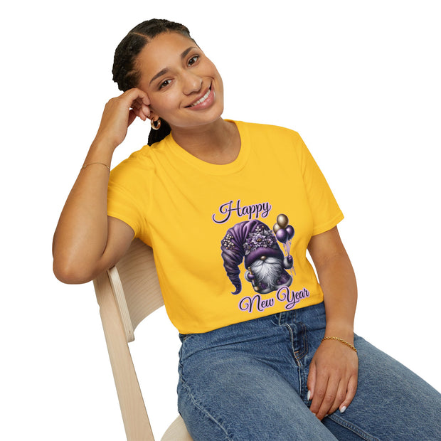 Gnome New Year Unisex Softstyle T-Shirt