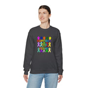 Support the Fight Unisex Heavy Blend™ Crewneck Sweatshirt