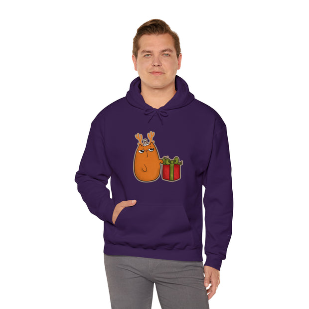 Christmas cat Unisex Heavy Blend™ Hooded Sweatshirt