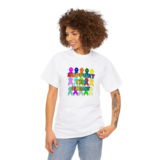 Support the Fight Unisex Heavy Cotton Tee
