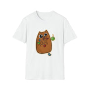 Christmas cat Unisex Softstyle T-Shirt