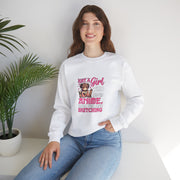 Just a Girl Unisex Heavy Blend™ Crewneck Sweatshirt