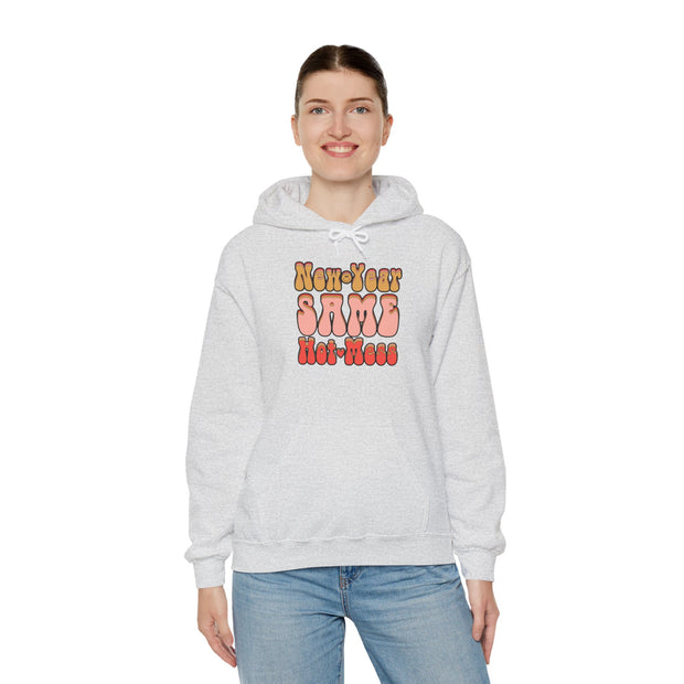 Same Hot Mess Unisex Heavy Blend™ Hooded Sweatshirt
