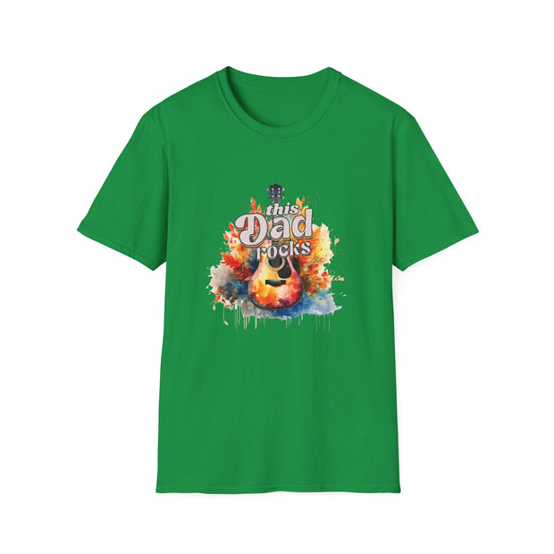 This Dad Rocks Unisex Softstyle T-Shirt
