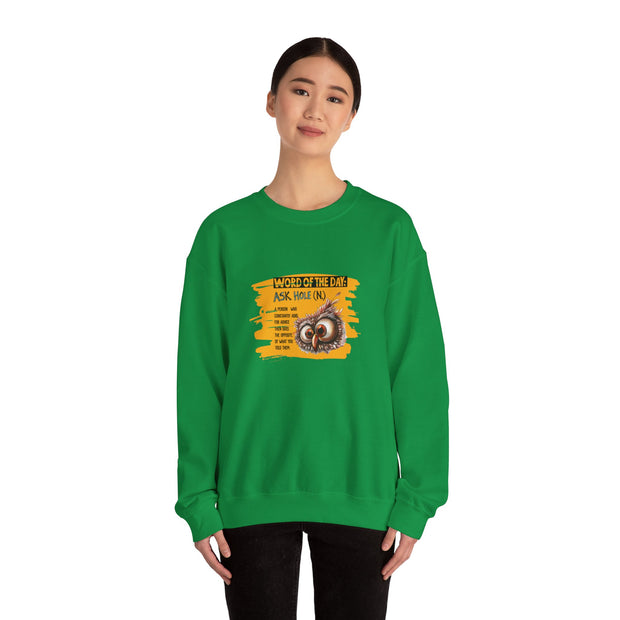 Word of the Day Unisex Heavy Blend™ Crewneck Sweatshirt