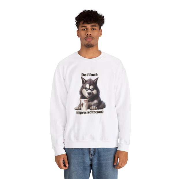 Grumpy Dog Unisex Heavy Blend™ Crewneck Sweatshirt